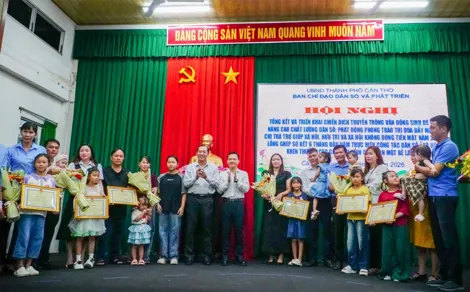 Cần Thơ triển khai đồng thời 2 chiến dịch lớn về dân số và an sinh xã hội