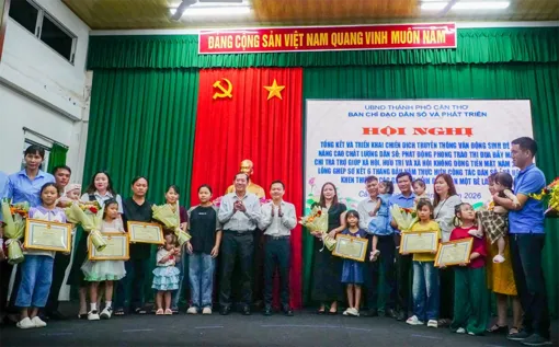 Cần Thơ triển khai đồng thời 2 chiến dịch lớn về dân số và an sinh xã hội