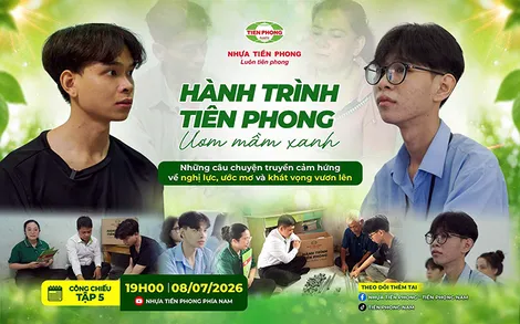 Hành trình Tiên Phong - Ươm mầm xanh tiếp sức sinh viên vượt khó Trường Đại học Tây Đô