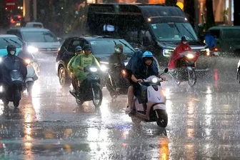 Thời tiết ngày 15/7: Mưa lớn cục bộ ở Bắc Bộ, cao nguyên Trung Bộ và Nam Bộ