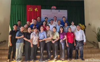 Chung tay mang nước uống sạch đến người dân Cù Lao Dung