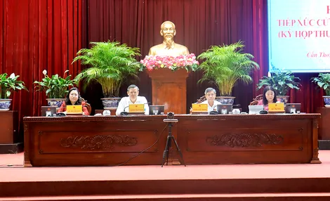 Đại biểu HĐND TP Cần Thơ tiếp xúc cử tri sau kỳ họp thường lệ giữa năm 2026