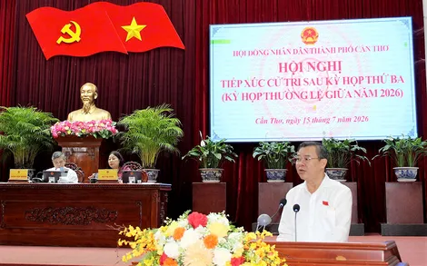 Cử tri thành phố Cần Thơ kiến nghị nhiều vấn đề quan tâm