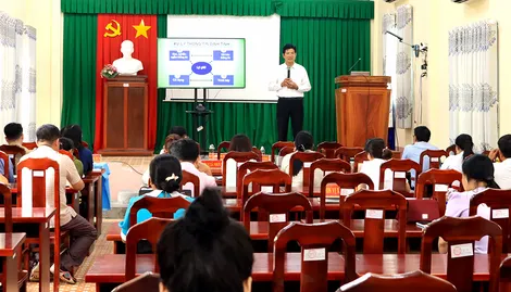 Khai giảng lớp Chuyên đề “Nâng cao chất lượng giảng viên cấp xã, giáo viên trong hệ thống giáo dục quốc dân”