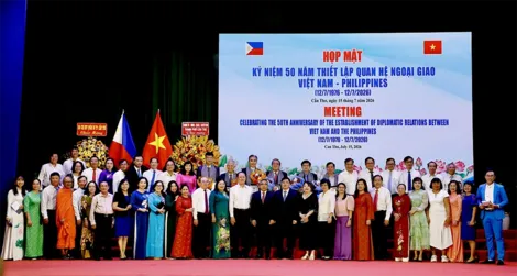 Họp mặt kỷ niệm 50 năm thiết lập quan hệ ngoại giao Việt Nam - Philippines