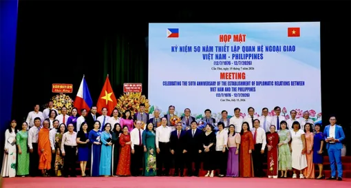 Họp mặt kỷ niệm 50 năm thiết lập quan hệ ngoại giao Việt Nam - Philippines