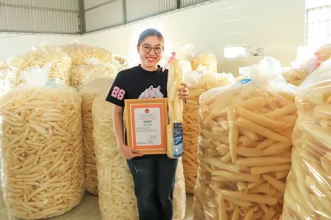 Nâng giá trị kinh tế từ nghề làm bong bóng cá