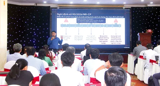 Bộ Y tế siết chặt quản lý chất lượng nước sạch và chủ động phòng, chống dịch bệnh, thiên tai
