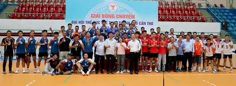 Cụm 25 - xã Phú Tâm hạng Nhất môn Bóng chuyền (nam) Đại hội Thể dục thể thao thành phố