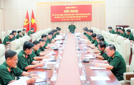Quân khu 9 đẩy nhanh tiến độ tìm kiếm, quy tập và xác định danh tính hài cốt liệt sĩ