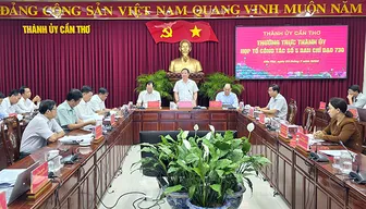 Đẩy nhanh tiến độ các dự án trọng điểm giao thông, đô thị, khu công nghiệp