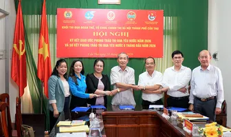 Khối Thi đua các cơ quan, đoàn thể chính trị - xã hội TP Cần Thơ ký kết giao ước thi đua