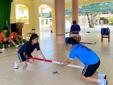 Sẵn sàng cho những cuộc đọ sức căng thẳng của môn Đẩy gậy