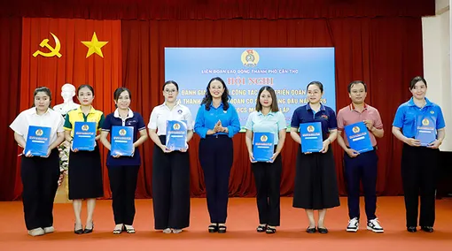 TP Cần Thơ đẩy mạnh công tác phát triển đoàn viên công đoàn