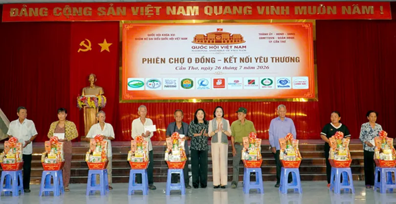 Phiên chợ 0 đồng - Kết nối yêu thương