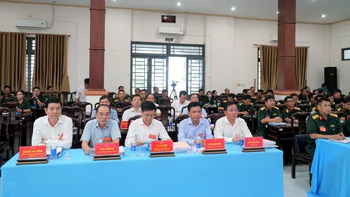 Khai mạc diễn tập tác chiến xã Vĩnh Thạnh trong khu vực phòng thủ năm 2026