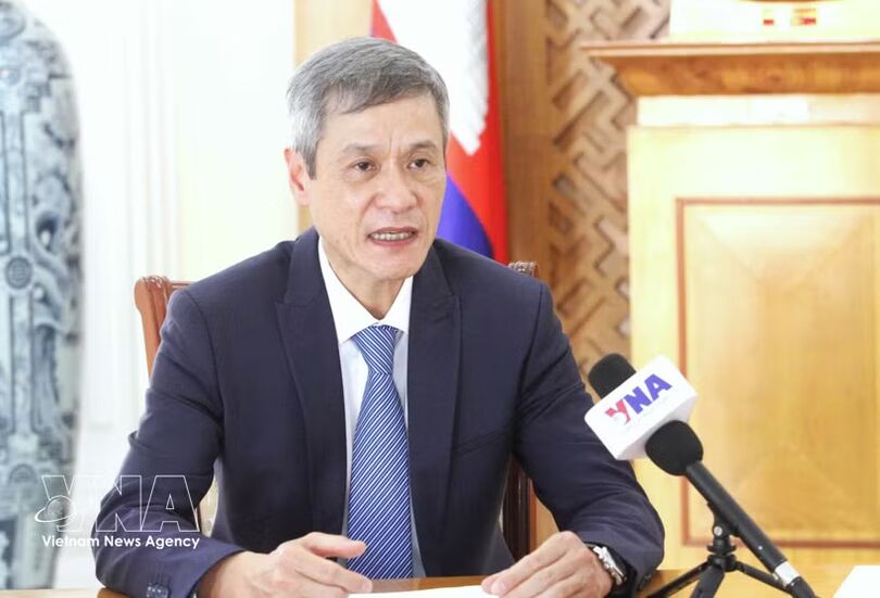 Cambodian NA President’s visit to deepen parliamentary cooperation with Vietnam: Ambassador