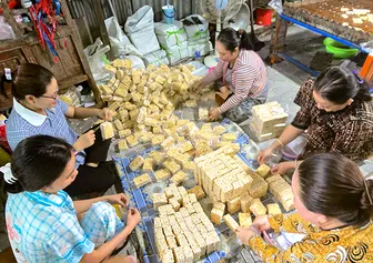 Hương cốm ở Trung Hưng