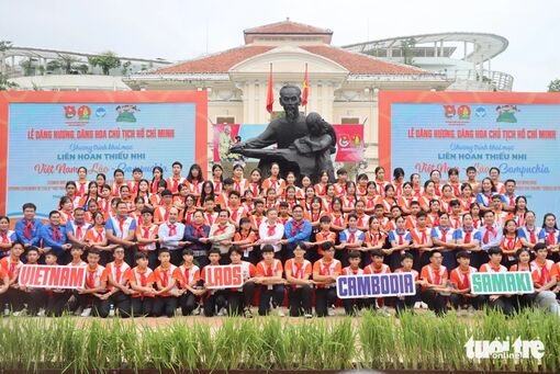 Vietnam, Laos, Cambodia children’s festival strengthens friendship