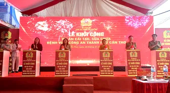 Khởi công Dự án cải tạo, sửa chữa Bệnh viện Công an TP Cần Thơ