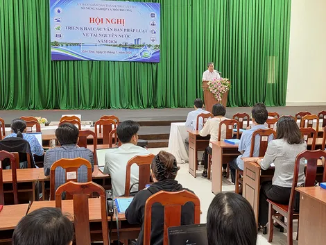 Thực hiện tốt các quy định để bảo vệ tài nguyên nước