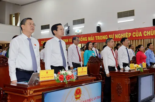 Khai mạc kỳ họp thứ tư của HĐND TP Cần Thơ