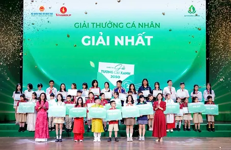 Khởi động Cuộc thi “Gửi Tương Lai Xanh 2050” mùa 3 với tổng giá trị giải thưởng hơn 2,5 tỷ đồng