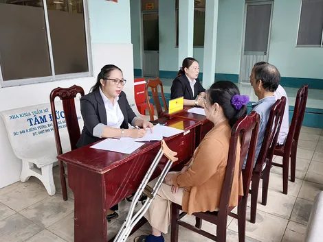 Truyền thông trợ giúp pháp lý cho người dân tại phường Ngã Bảy