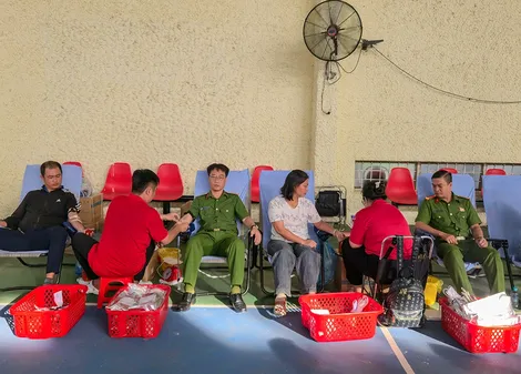Phường Phú Lợi tổ chức hiến máu tình nguyện đợt 2-2026