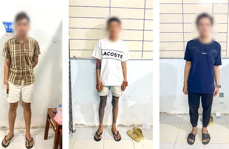 Bắt nhóm chuyên cướp giật tài sản trên đường vắng