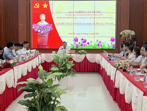 Đến cuối năm 2026, toàn bộ dữ liệu phải được tích hợp vào cơ sở dữ liệu dùng chung của thành phố