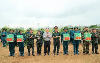 Lực lượng vũ trang Quân khu 9 thực hiện hiệu quả công tác quân sự, quốc phòng