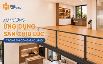 Sàn nhựa chịu lực Glotex: Xu hướng lát sàn siêu bền mới nhất