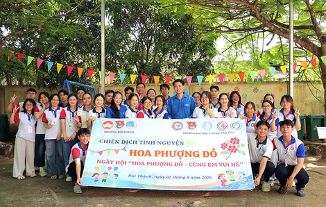 “Mùa hè yêu thương - Gieo mầm hy vọng” đến với phường Đại Thành