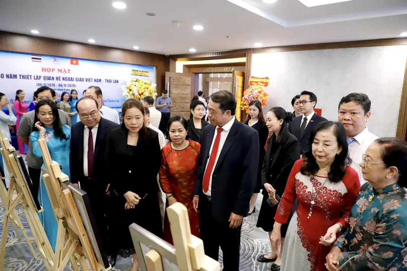 Họp mặt kỷ niệm 50 năm thiết lập quan hệ ngoại giao Việt Nam - Thái Lan