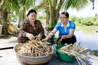 Kinh tế tập thể tiếp sức lao động nữ