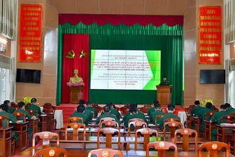 Bộ đội Biên phòng TP Cần Thơ tập huấn chuẩn bị tham gia diễn tập