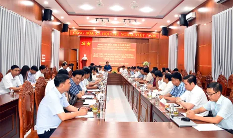 Phó Bí Thư Thành ủy Hồ Thị Cẩm Đào làm việc với 5 xã, phường