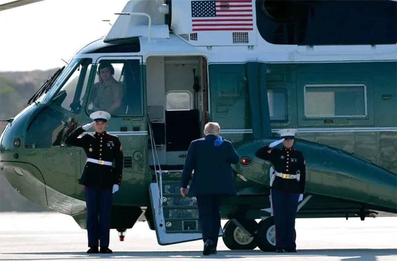Mỹ điều tra sự cố hàng không liên quan đến trực thăng chở Tổng thống Trump