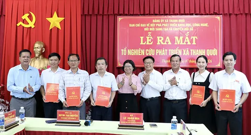 Ra mắt Tổ nghiên cứu phát triển xã Thạnh Quới