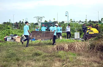 Cưỡng chế thu hồi đất đối với hộ ông Trương Huỳnh Thắng