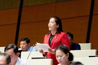 Bà Lê Thị Thanh Lam, Phó Trưởng đoàn chuyên trách Đoàn Đại biểu Quốc hội TP Cần Thơ, góp ý dự thảo Luật Phòng, chống phổ biến vũ khí hủy diệt hàng loạt Bà Lê Thị Thanh Lam, Phó Trưởng đoàn chuyên trách Đoàn Đại biểu Quốc hội TP Cần Thơ, góp ý dự thảo Luật Phòng, chống phổ biến vũ khí hủy diệt hàng loạt