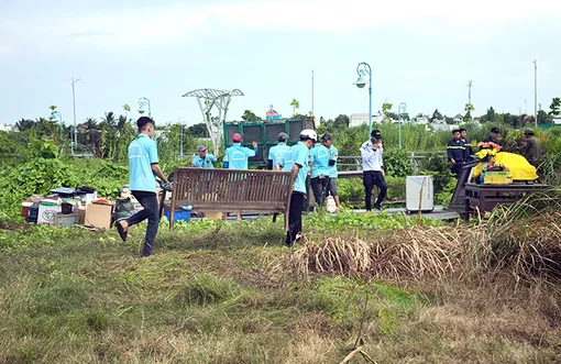 Cưỡng chế thu hồi đất đối với hộ ông Trương Huỳnh Thắng