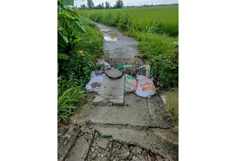 Mong sớm khắc phục tuyến đường Chắt Tranh xuống cấp