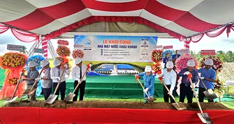 Khởi công Nhà máy nước Châu Khánh, công suất 29.500m³/ngày đêm