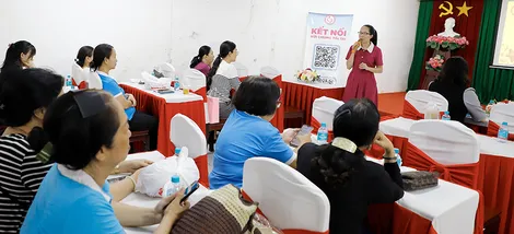 Truyền thông chăm sóc sức khỏe cho hội viên, phụ nữ