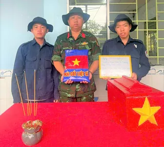 Tìm thấy 5 hài cốt liệt sĩ tại Trường Mầm non Trường Tây