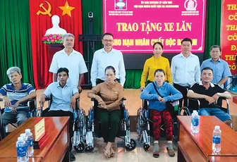 Chung tay xoa dịu nỗi đau da cam