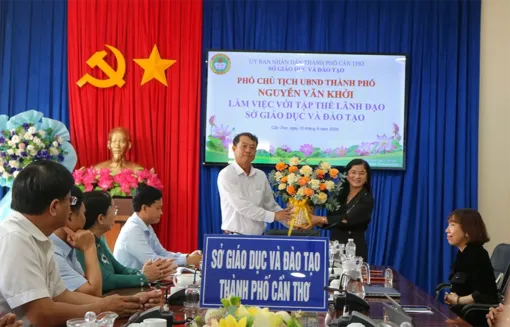 Bổ nhiệm bà Trần Thị Huyền làm Giám đốc Sở Giáo dục và Đào tạo TP Cần Thơ