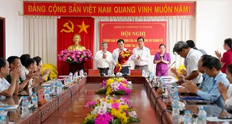 Ông Trương Trần Trọng Hiếu giữ chức Phó Bí thư Đảng ủy phường Vị Thanh